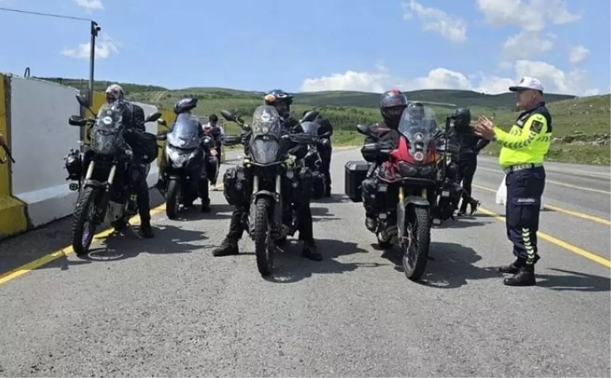 Ardahan'da Motosiklet Denetimi
