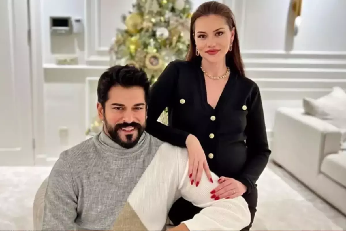 Burak Özçivit ve Fahriye Evcen'e Aşk Dolu Kutlama: Çiftin Mutlu Anları