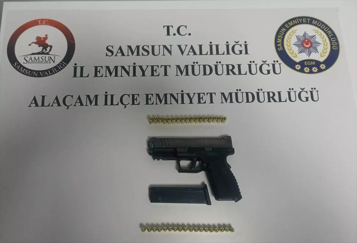 Düğünde Ruhsatsız Tabanca Ele Geçirildi