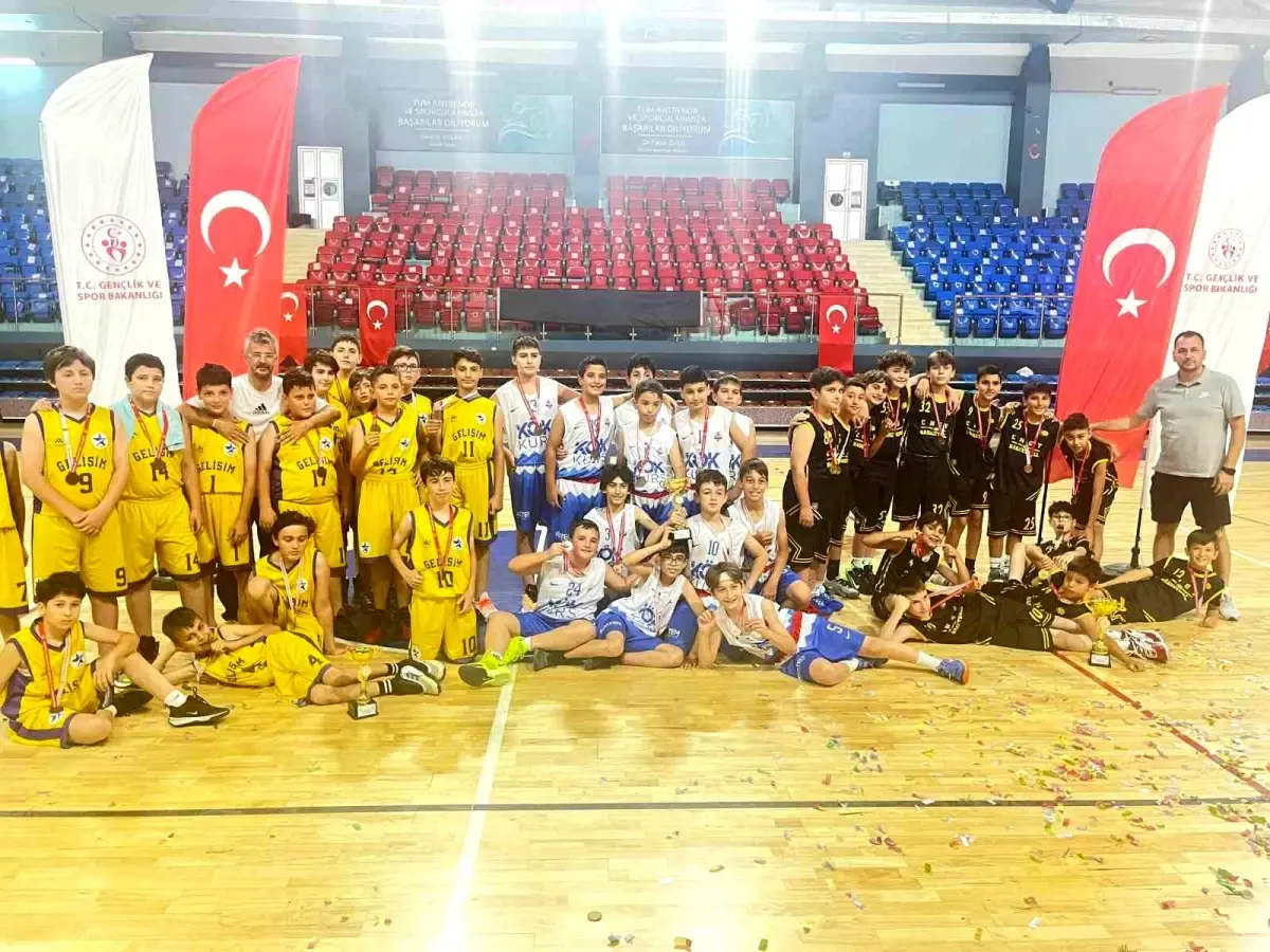 Düzce U12 Basketbol Ligi Sona Erdi