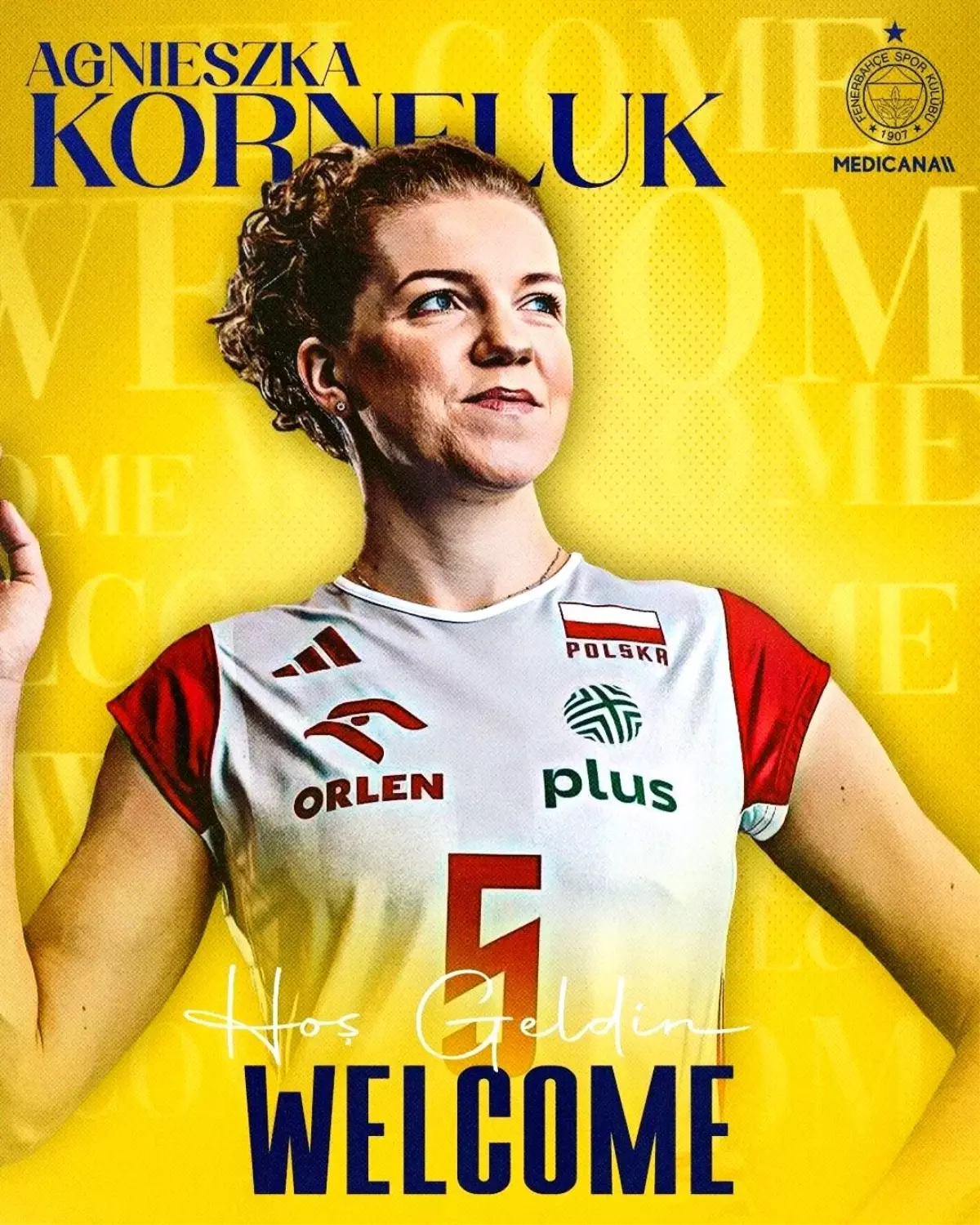 Fenerbahçe, Agnieszka Korneluku'yu Transfer Etti