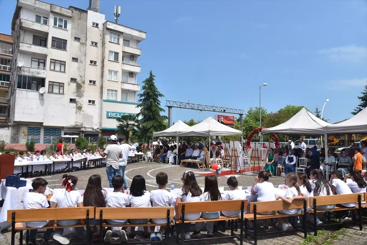 Görele'de Öğrenci Hikayeleri Kitaplaştı