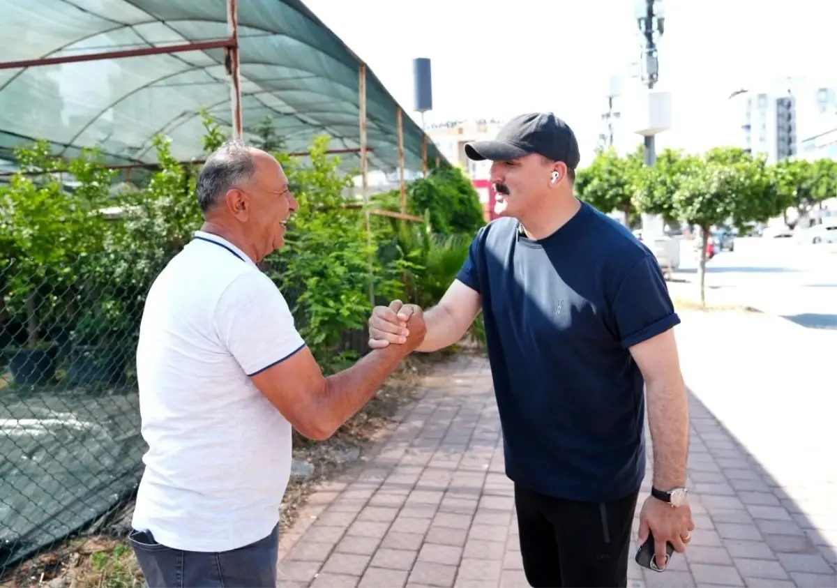 Konyaaltı Belediye Başkanı Cem Kotan'ın Şehir Denetimi İçin Yürüyüşleri