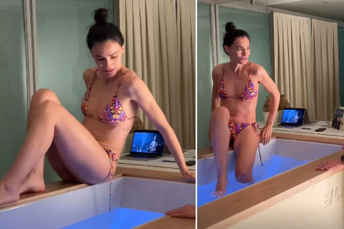 Saadet Işıl Aksoy'un 3,5 Dakika Boyunca Soğuk Su Küvetinde Kalma Deneyimi