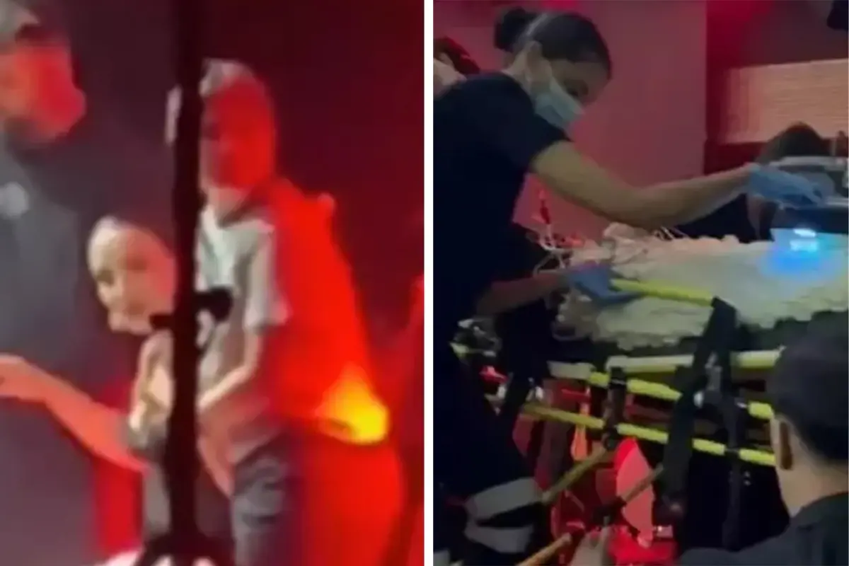 Sanatçı Sevcan Orhan sahnede fenalaştı