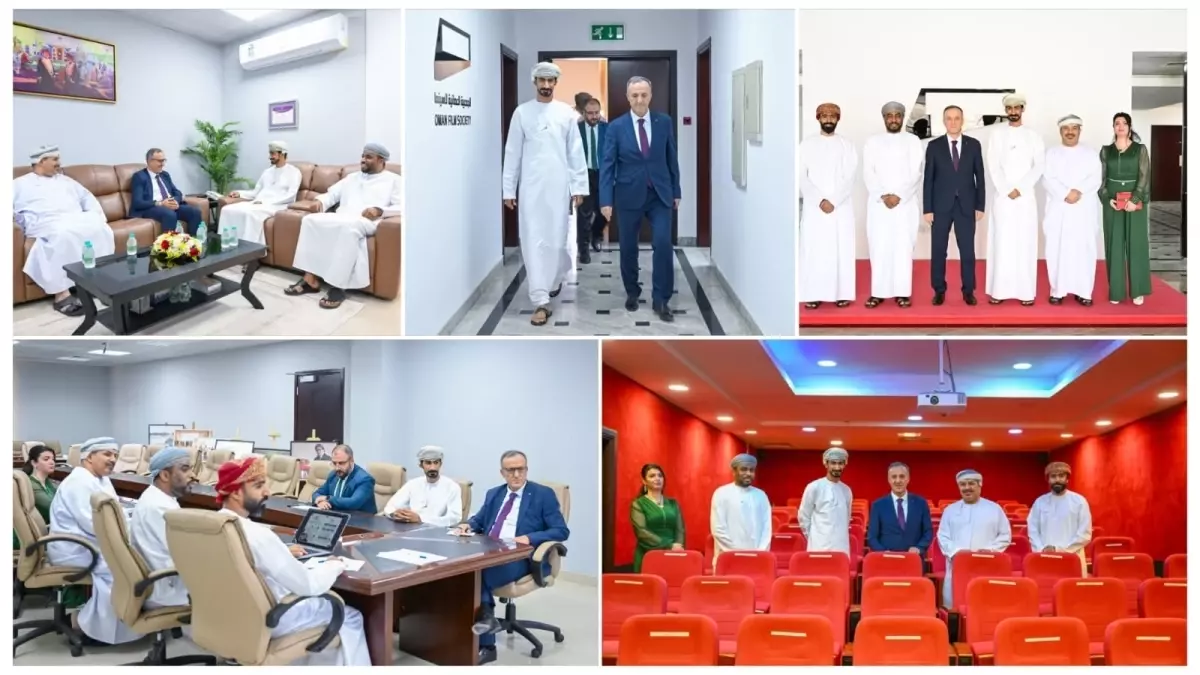 Umman Sinema Derneği'nden Türkiye Büyükelçisine ziyaret