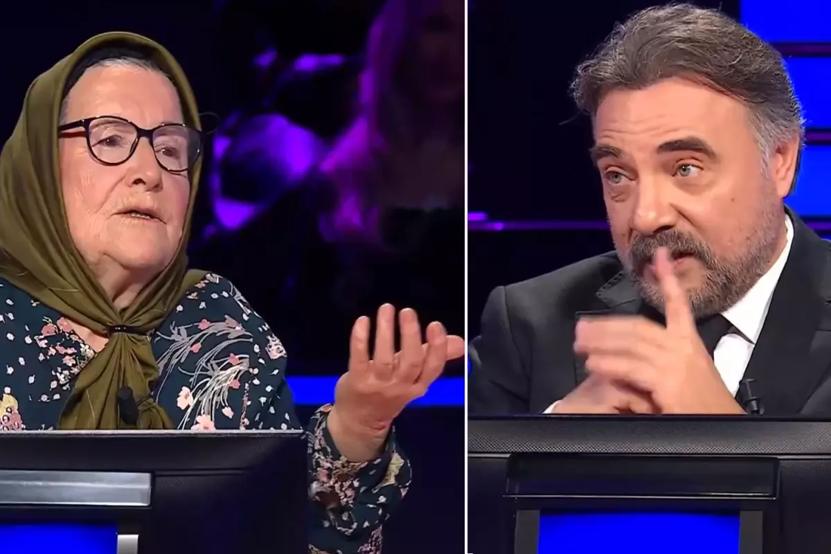 Yarışmaya damga vuran an! 80 yaşındaki Azize Teyze'nin rüyası izleyenleri duygulandırdı