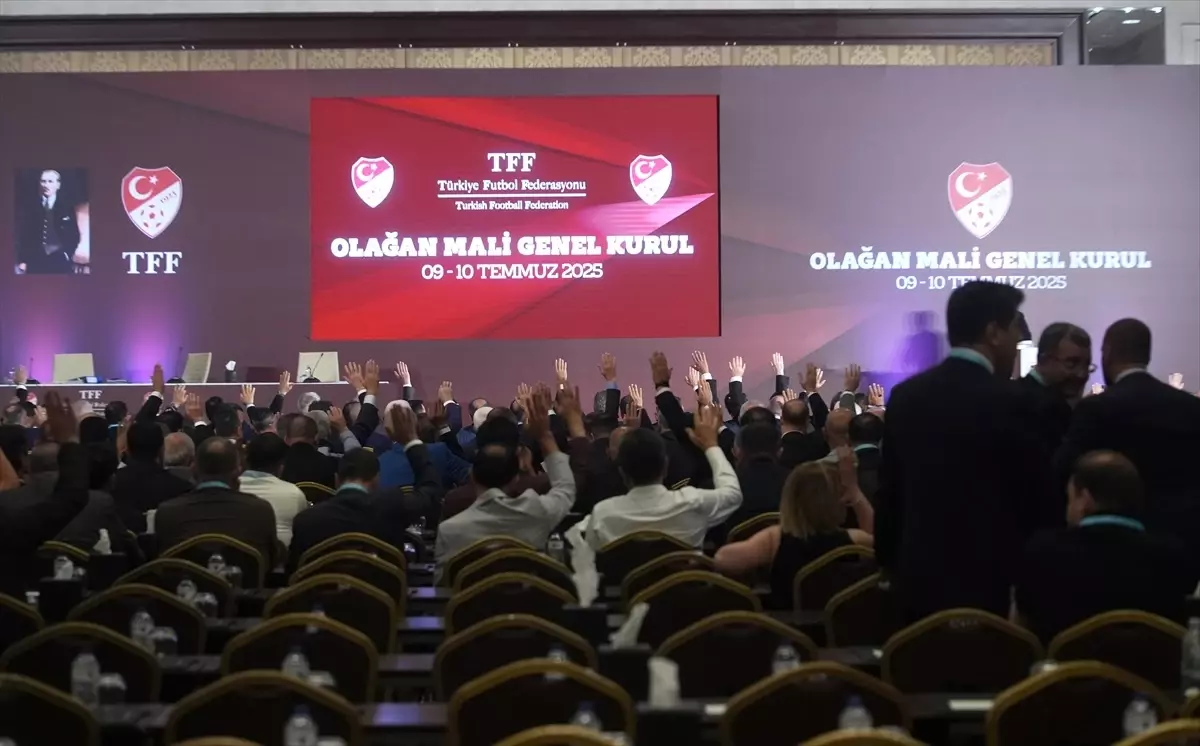 TFF Mali Genel Kurulu Ankara'da Başladı